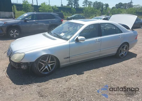 2003 Mercedes-Benz S 430 из США, поврежденный, VIN WDBNG83J23A359920